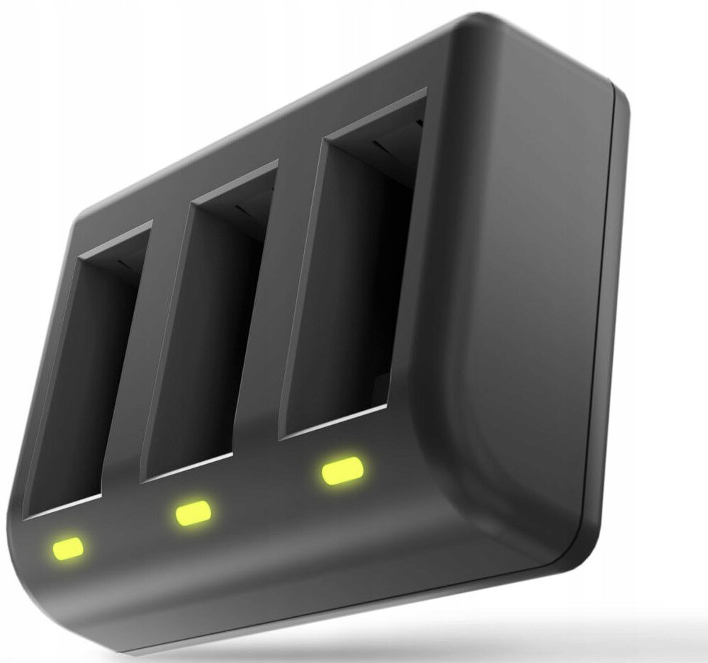 TRÓJKANAŁOWA ŁADOWARKA USB do GoPro HERO 9 / 10 Kod producenta NL2490