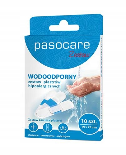

Plastry wodoodporne Plus z opatrunkiem 10 szt.