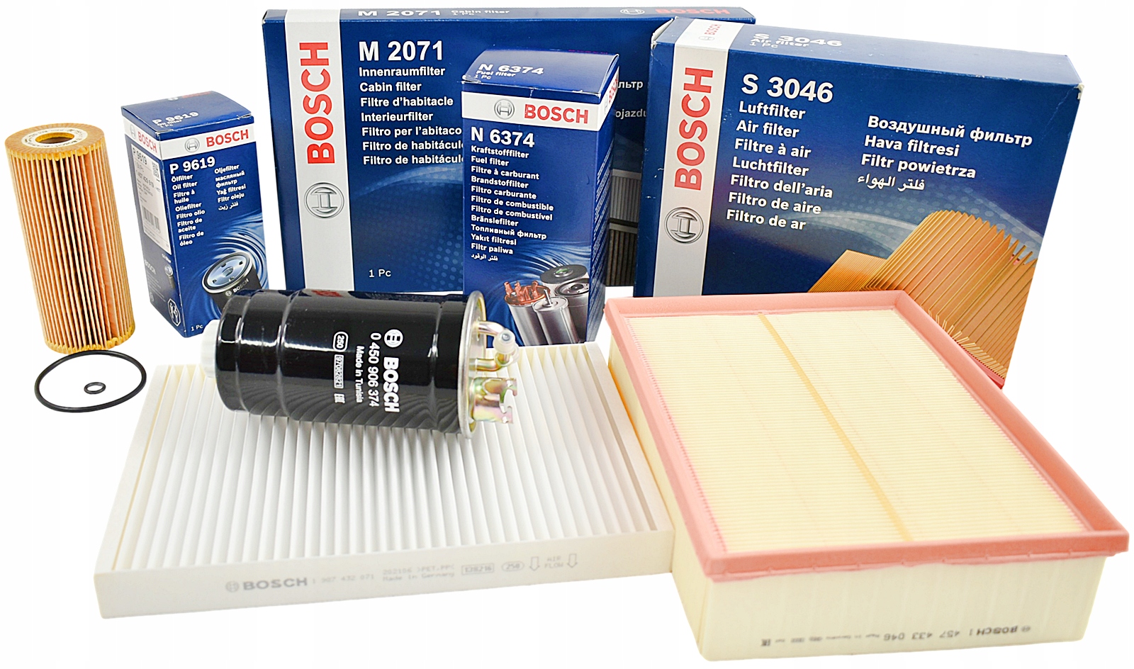 Bosch Sada Filtrů Audi A4 B6 1.9 Tdi Avb Bke