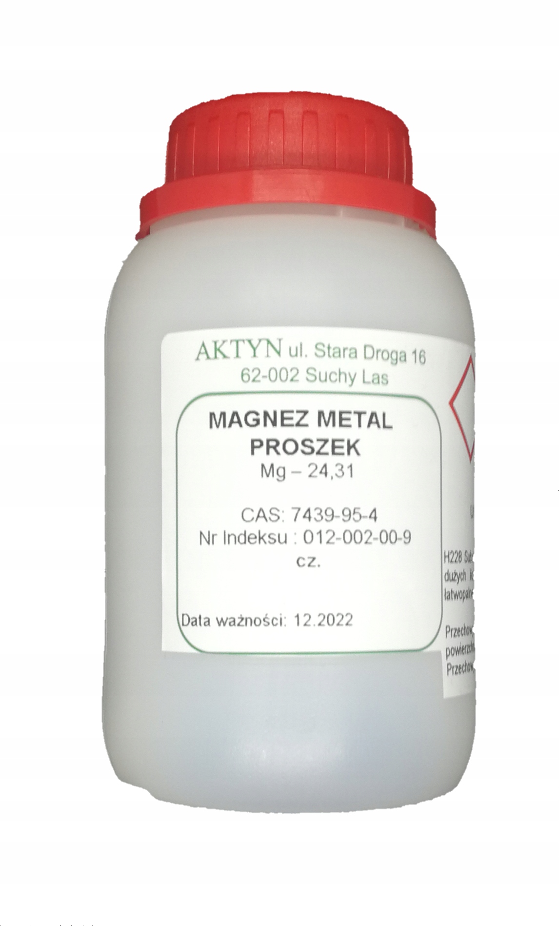 

Magnez Metal Proszek 50g.