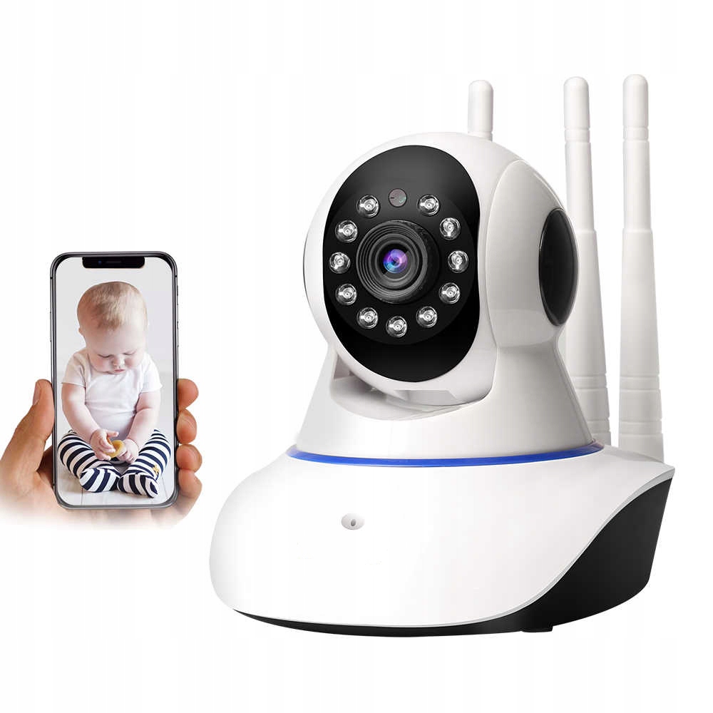 

Kamera Panoramiczna Ip WiFi Hd 720p Monitoring 2