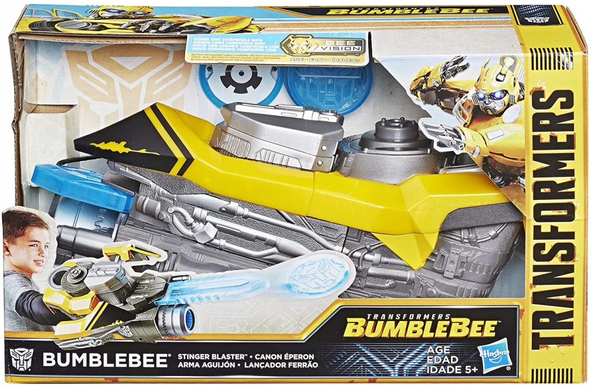 

Transformers Bumblebee Wyrzutnia na rękę dyski