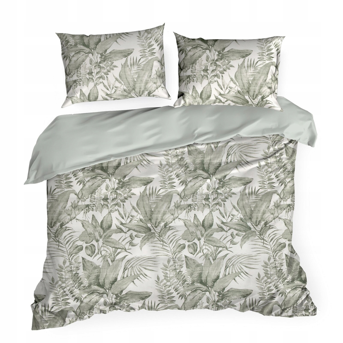 Pościel 220x200 3cz Satyna Bawełniana poszewki 70x80 Spring komplet