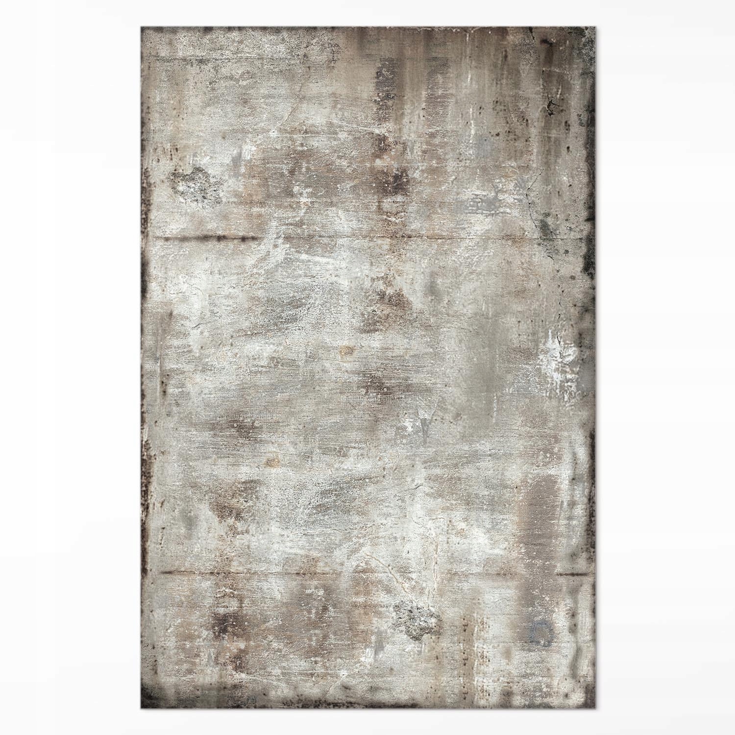 Dekoratívny vnútorný koberec zhrdzavený kov v industriálnom štýle 80x120 cm