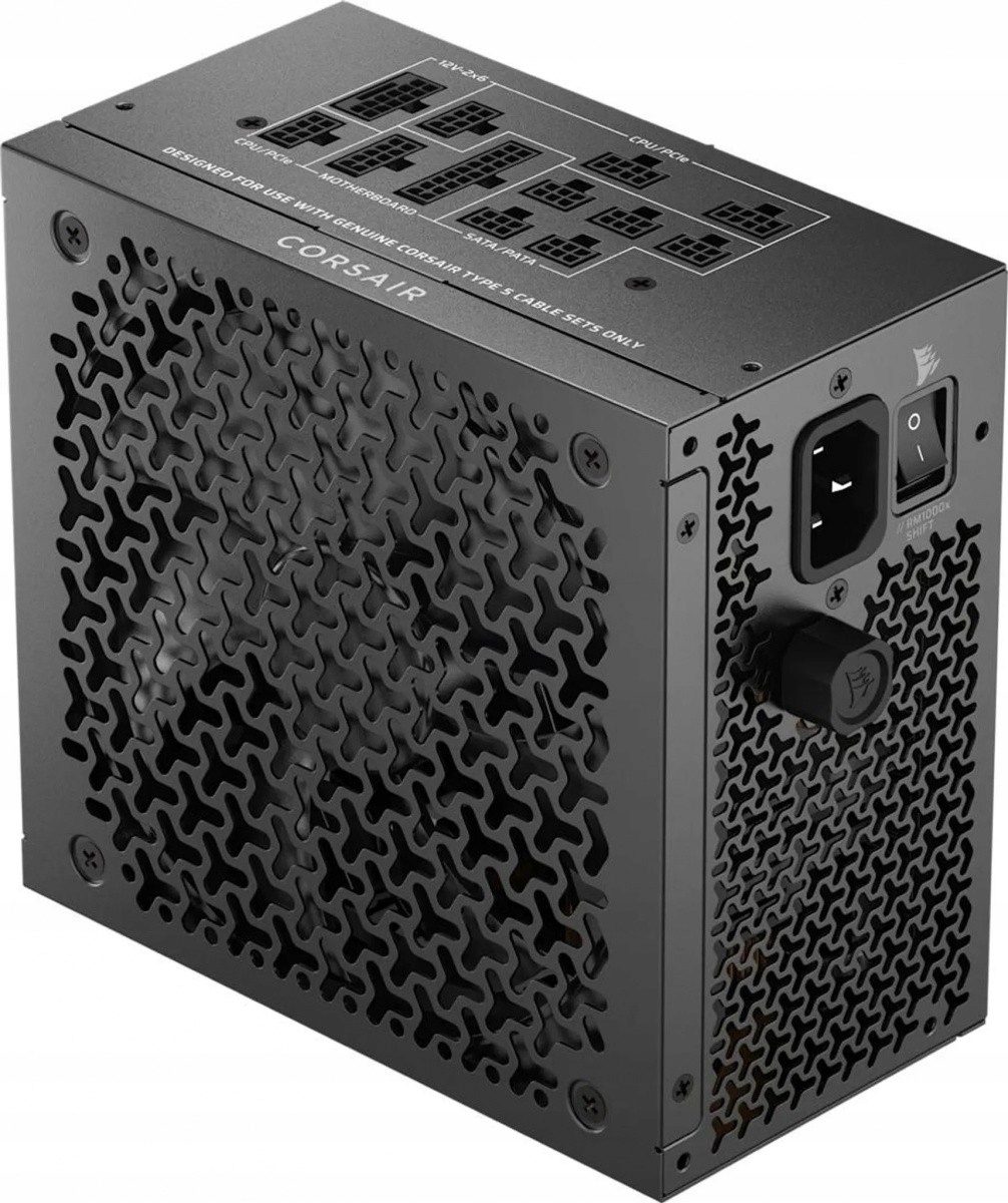 Corsair Napájecí zdroj RM1000x Shift 80+ Gold Atx 3.1 Modular