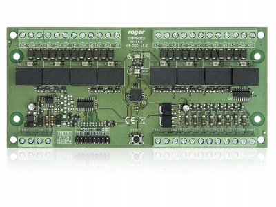 Ekspander We/wy Roger XM-8DR-BRD 8 Wejść 8 Przekaźników Racs Clk/dta