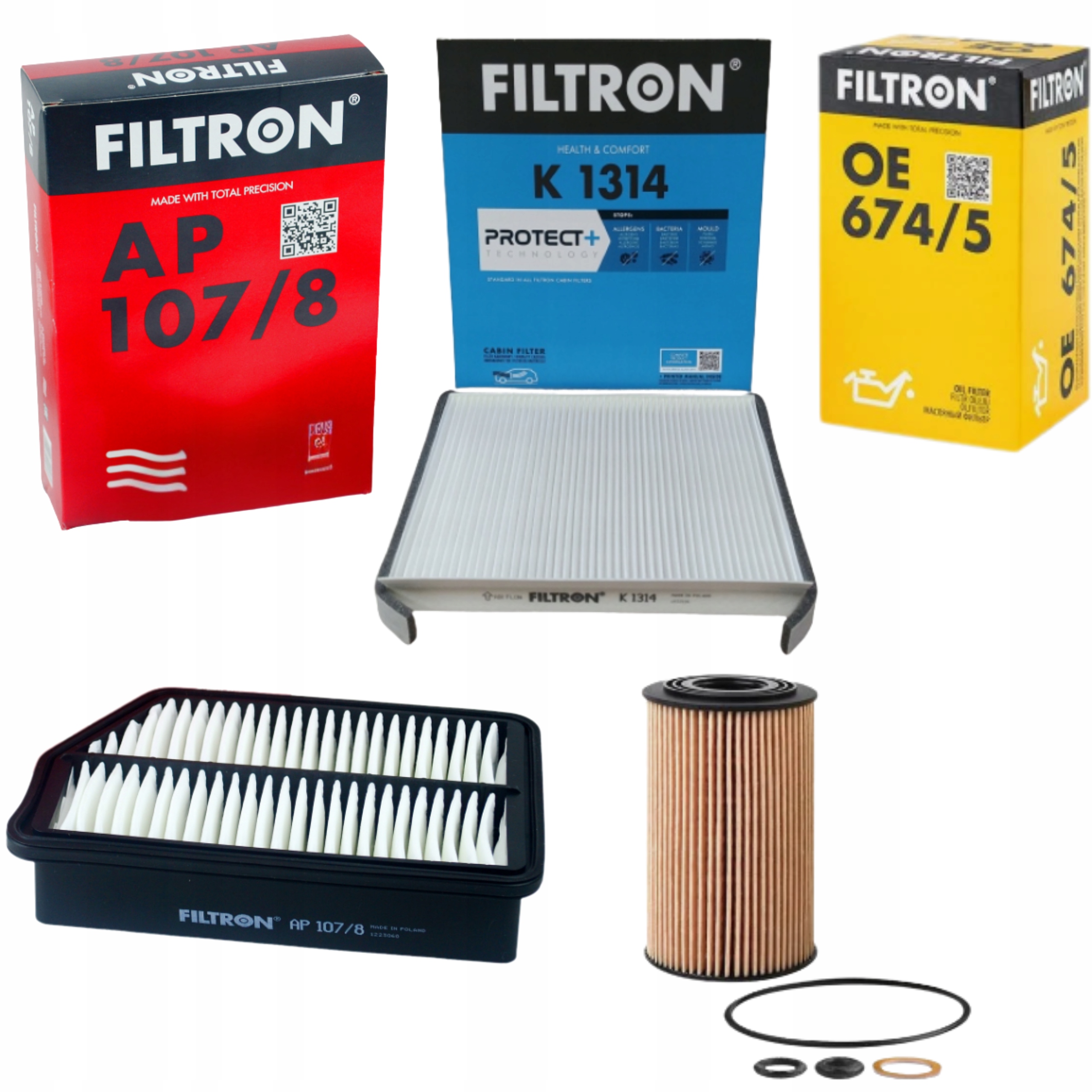 Komplet Filtrů Filtron Kia Carens IV 1.7 CRDi 116 136 141 km