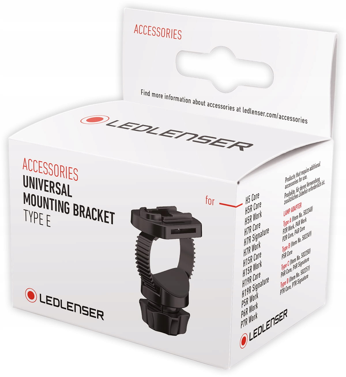 Mocowanie Typu E Ledlenser + EBOOK Marka Ledlenser