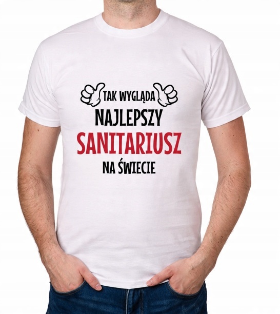 

koszulka Najlepszy Sanitariusz prezent