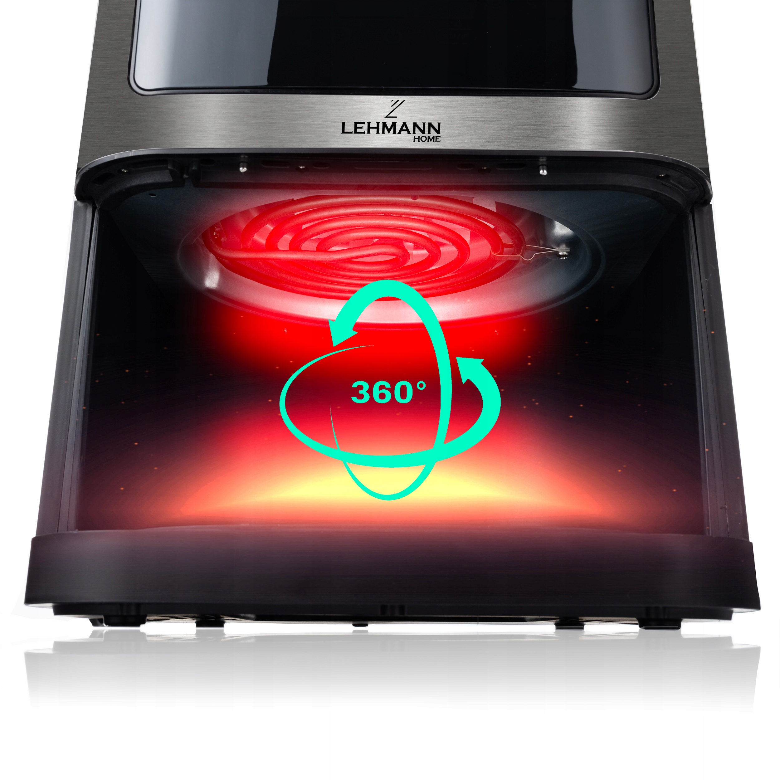 FRYTER AIR FRYER STOR FRYKER 12 PROGRAMMER 8l 1800W Skålkapasitet 8l