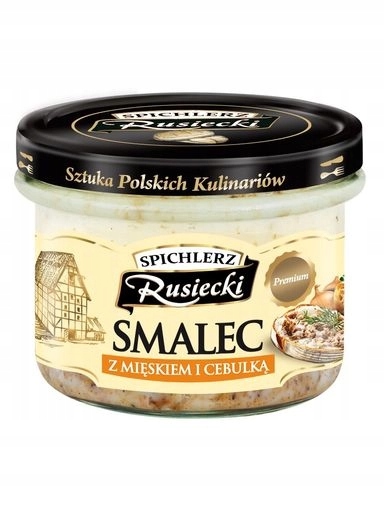 Levně 7 x Spichlerz Rusiecki Sádlo s masem a cibulkou 160 g