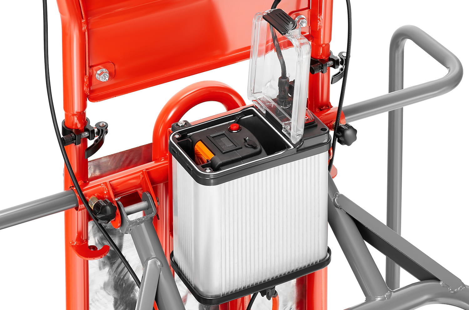 Wózek transportowy elektryczny akumulatorowy 2w1 magazynowy młynarka Bäumr-AG BMR-ET260 — 24