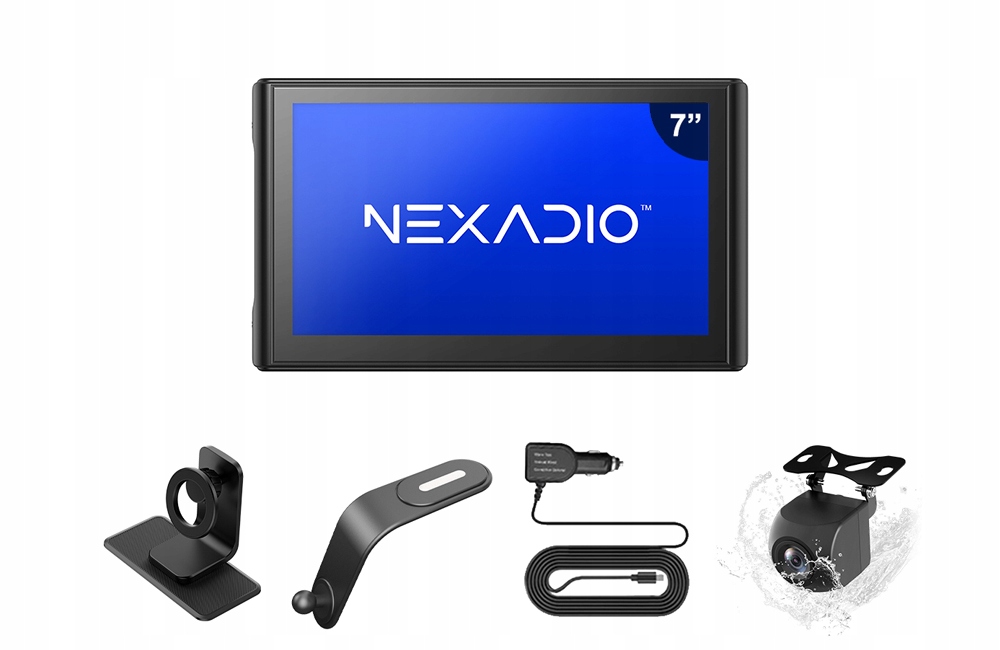 Nexadio CP150 Ekran samochodowy CarPlay/Android Auto, uchwyt magnetyczny — 17