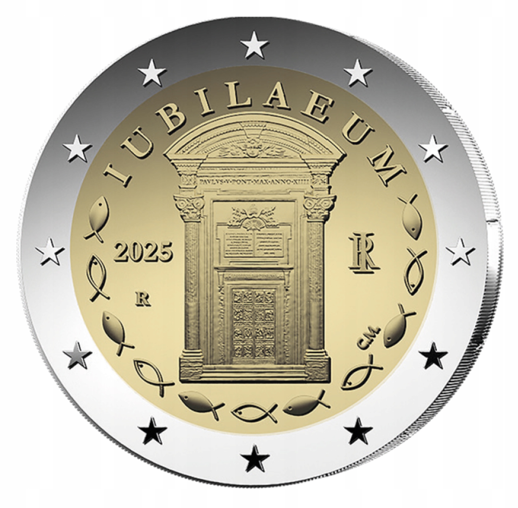 WŁOCHY 2025 2 EURO UNC Rok Jubileuszowy