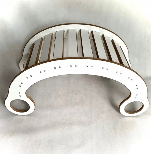 Drewniany Bujak Montessori + Poduszka Sz + Ścianka Marka inna