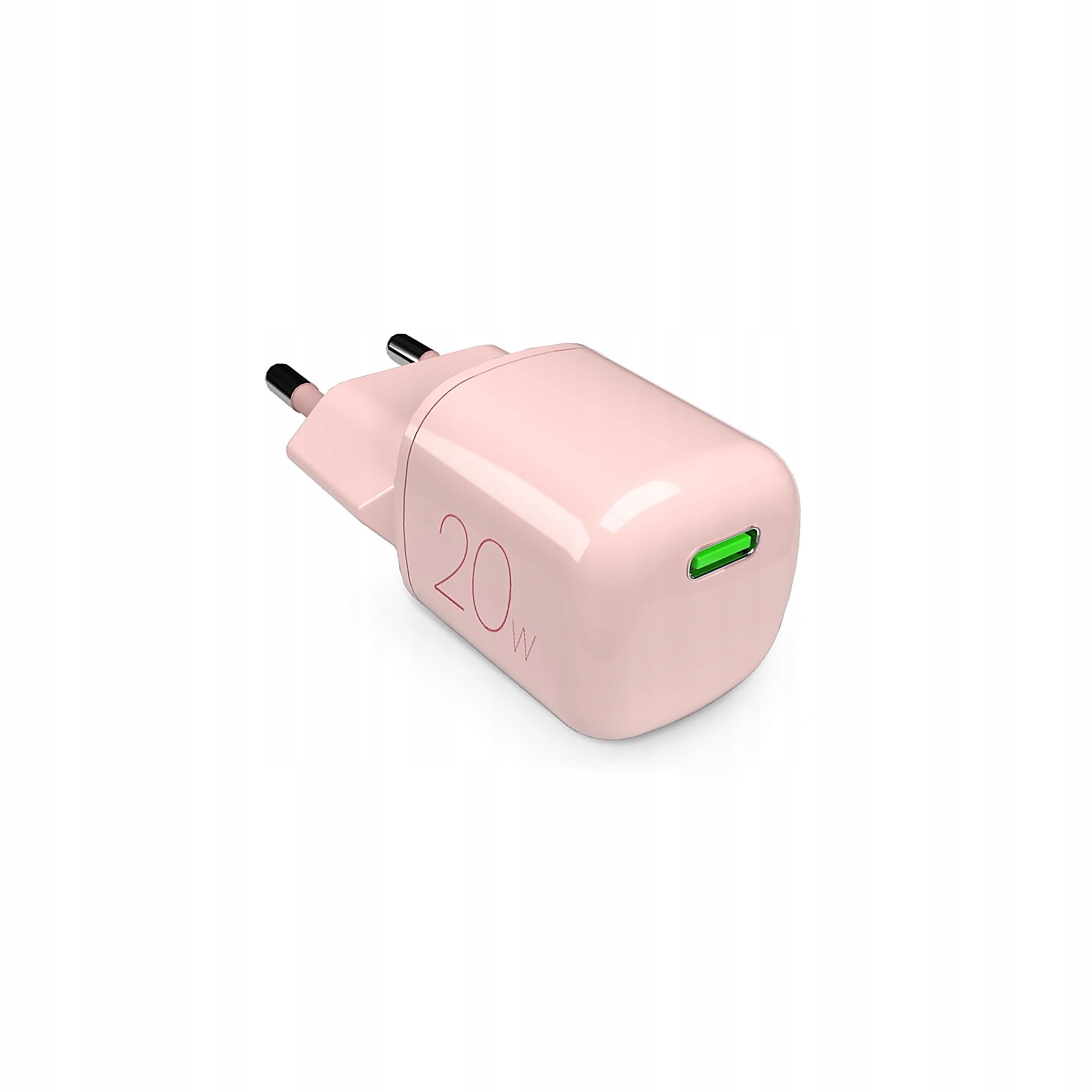 Ładowarka sieciowa Puro 20W GaN Usb-c różowa
