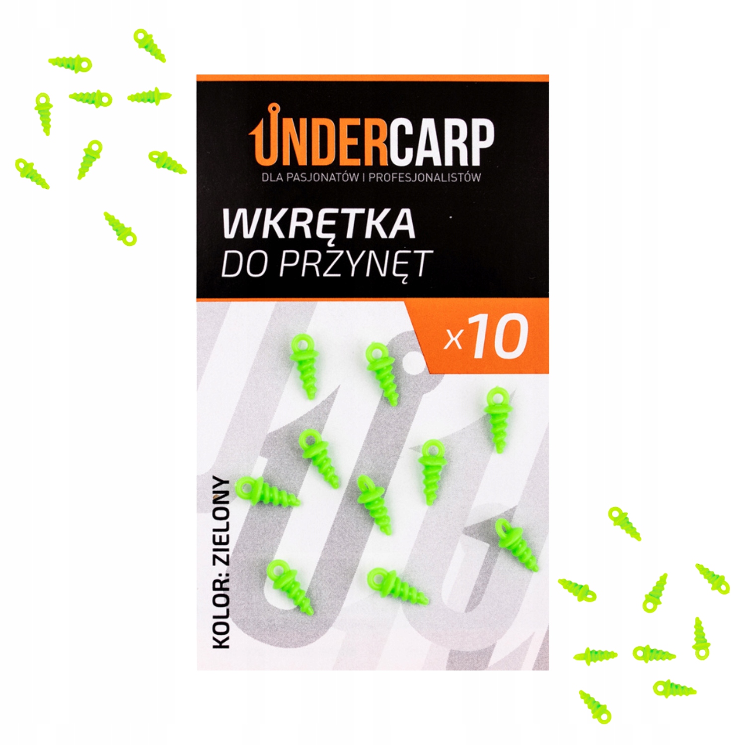 Wkrętka Do Przynęt Undercarp Zielony