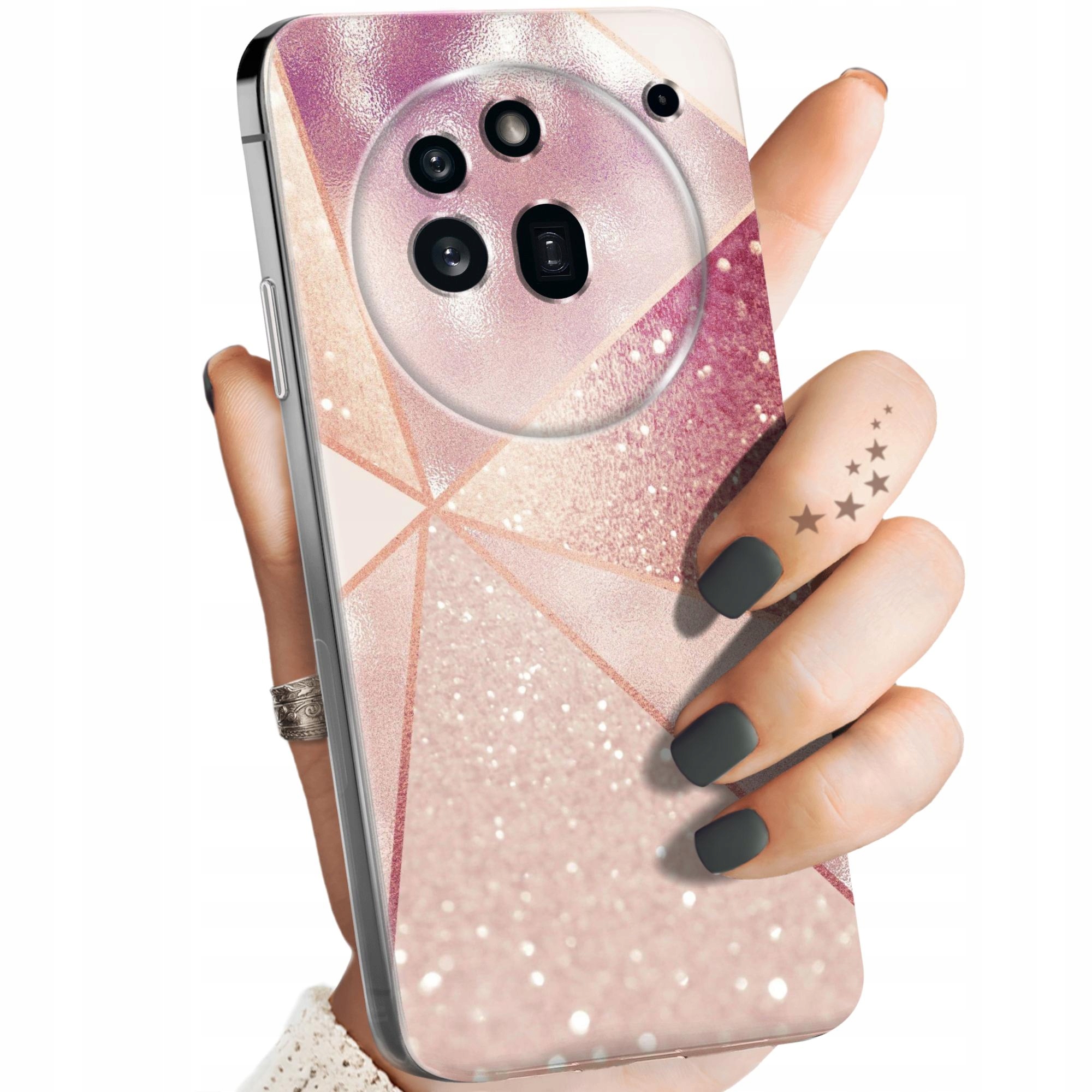 Hátlap Hello Case Nothing Phone (3a) Pro készülékhez rózsaszín ...