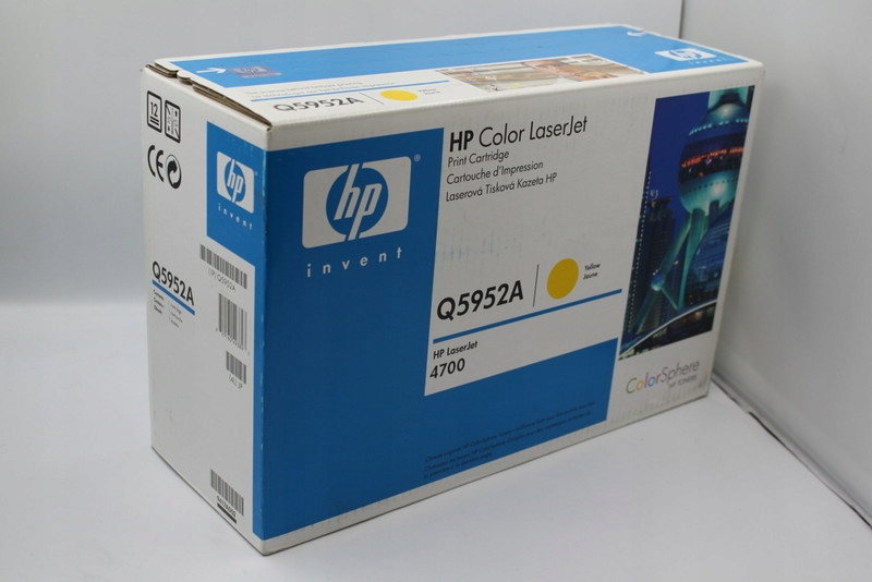 Hp 643A Q5952A žlutý originální toner