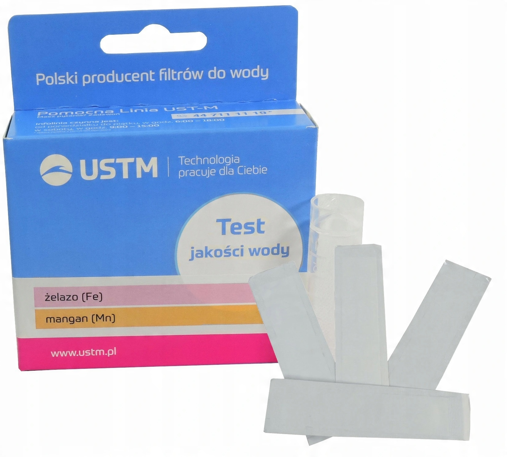 

Test Tester Wody Paskowy Żelazo I Mangan Ustm