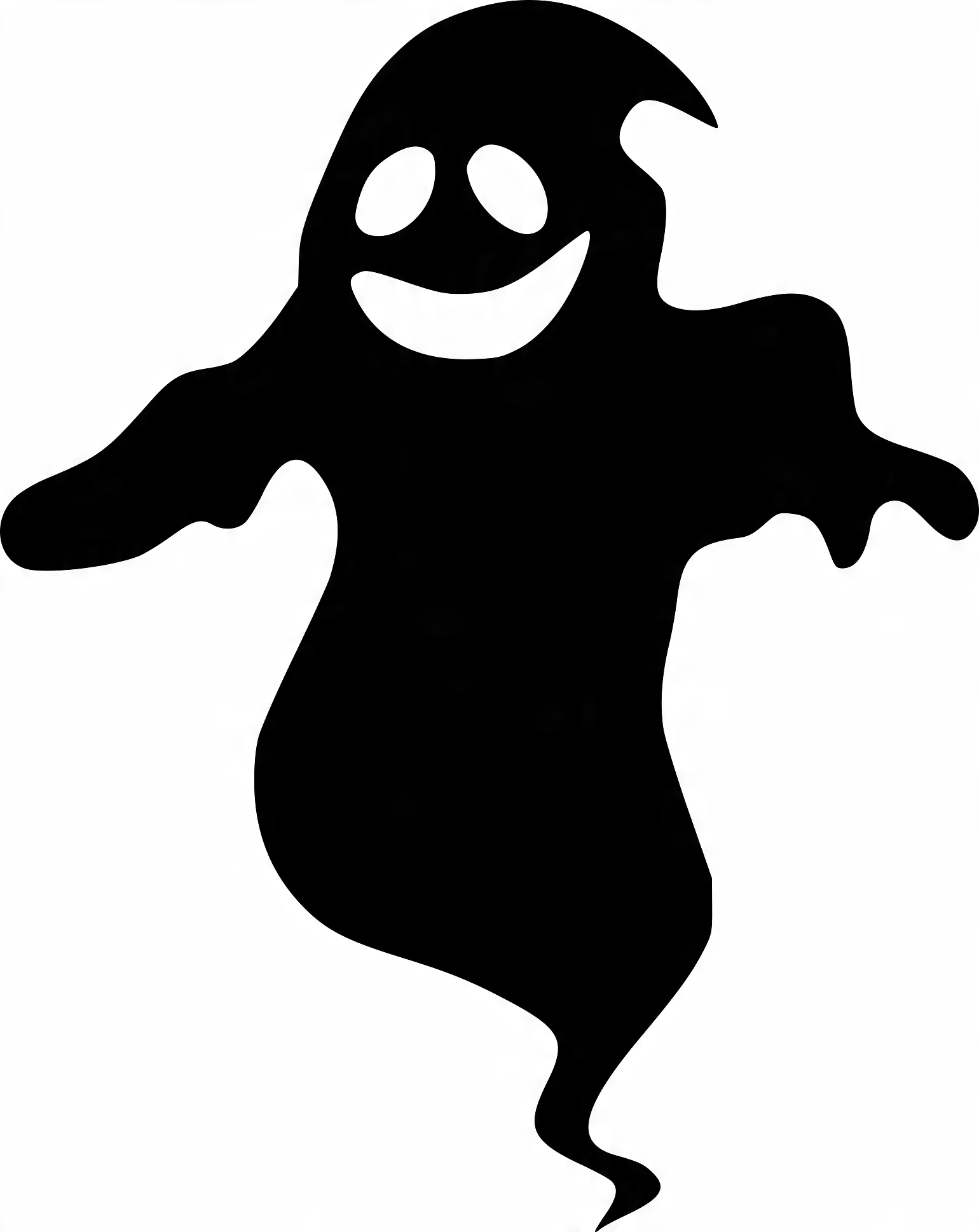 

Naklejka na samochód auto, duch ghost wlepa 30cm
