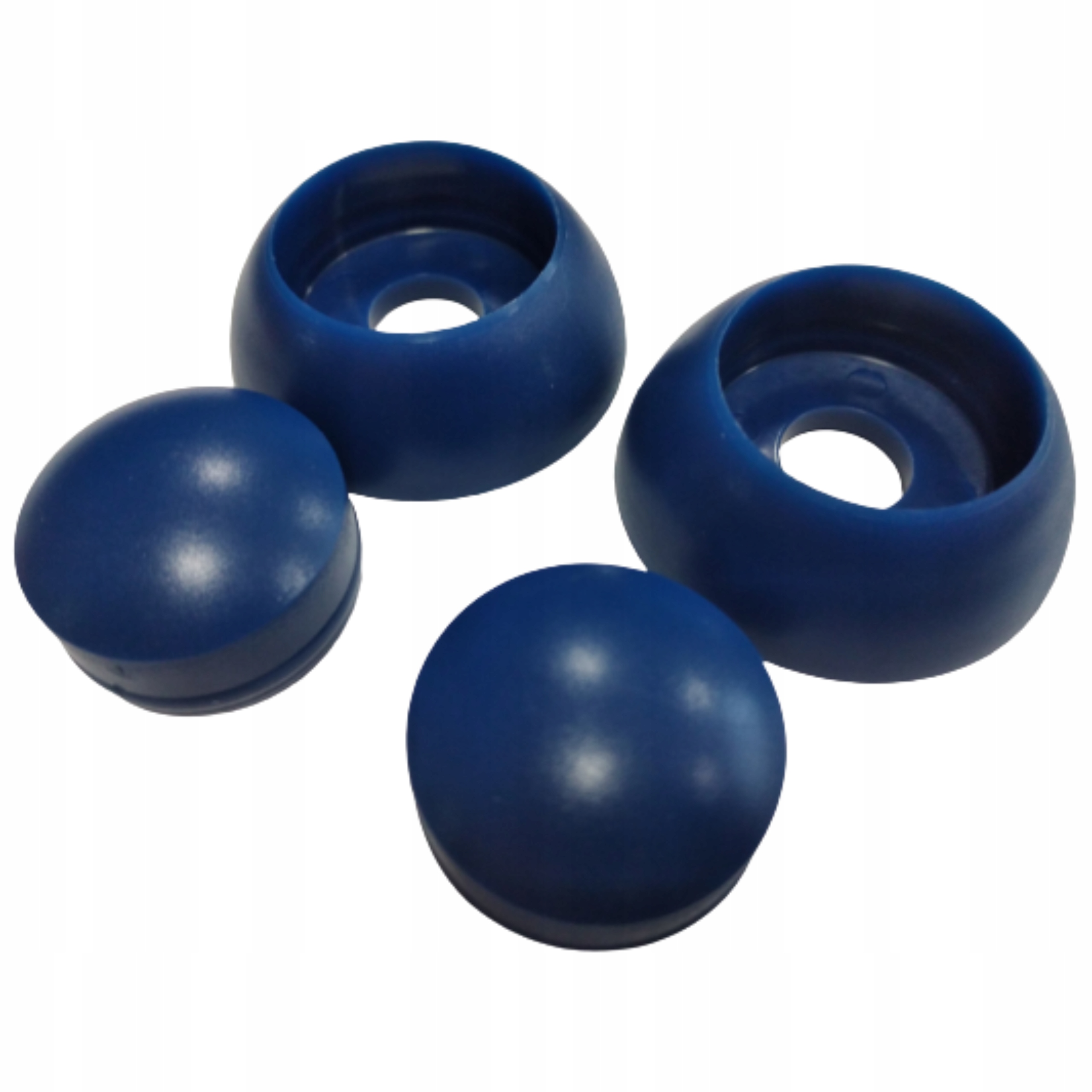 Záslepka kryt šrouby dvoudílná M8 Modrá 50 Ks