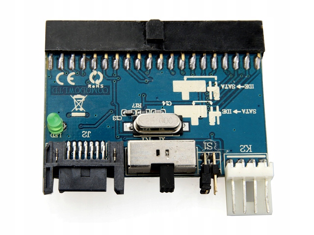 Adapter przejściówka Dwukierunkowy konwerter GEMBIRD SATA/IDE SATA-IDE-2 Kod producenta SATA-IDE-2
