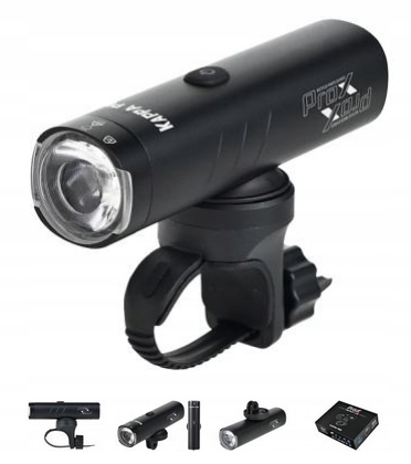 Lampa Rowerowa Przód Na Kierownicę Prox Kappa Pro 1500Lm Usb Powerbank