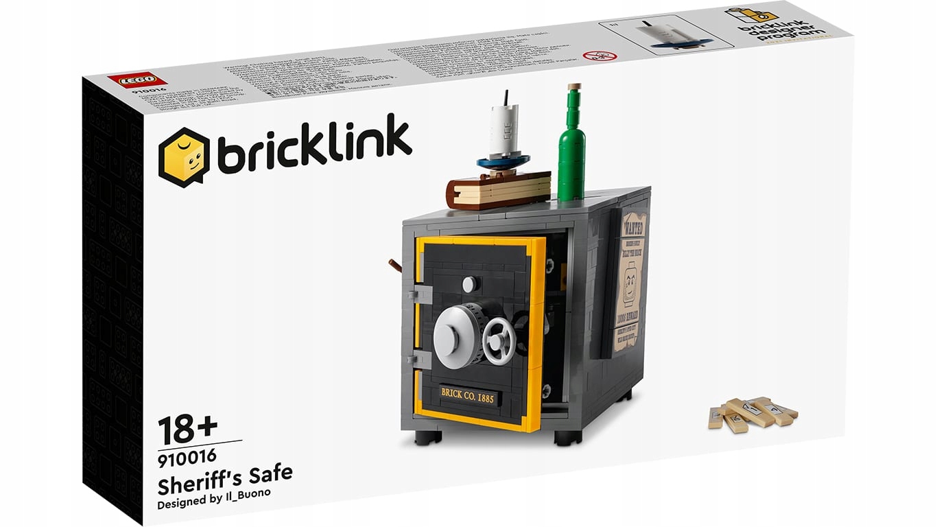 LEGO Bricklink 910016 Sejf szeryfa