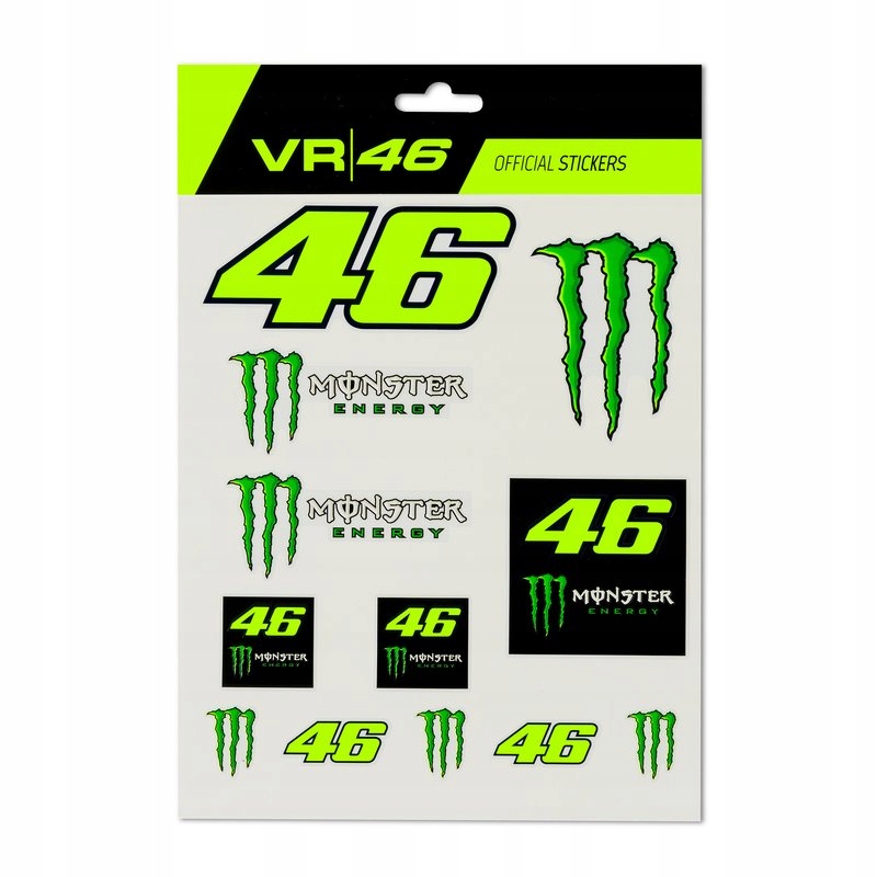 

Naklejki VR46 Valentino Rossi Monster
