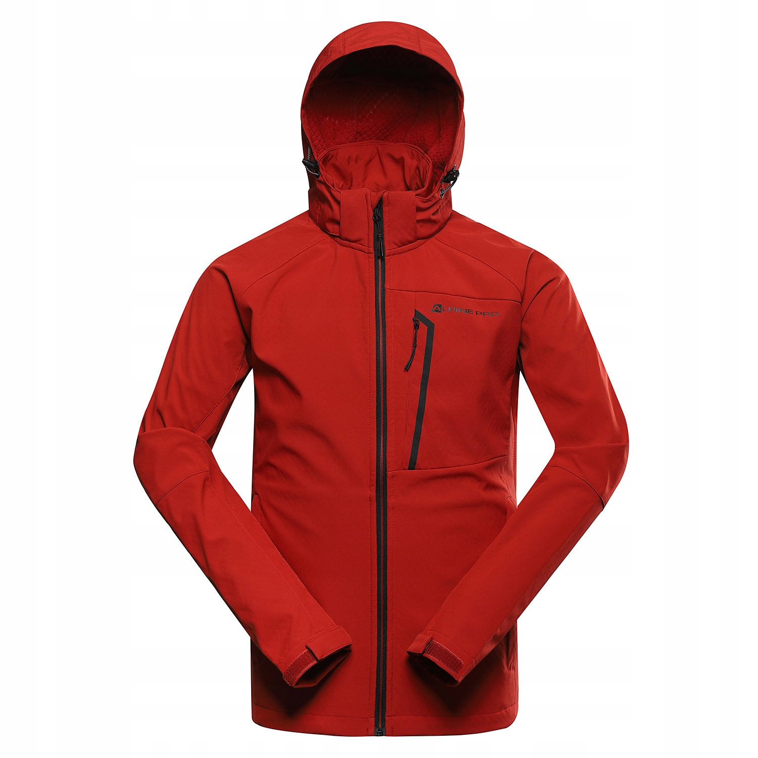 Alpine Pro Kurtka trekkingowa męska softshell 8000 Hoor czerwony r.S
