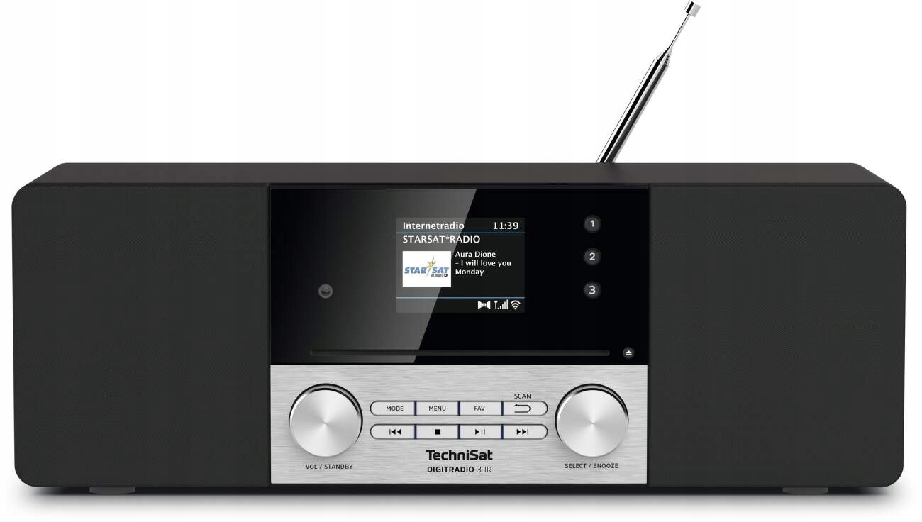 Technisat DigitRadio 3 Ir, black-silver