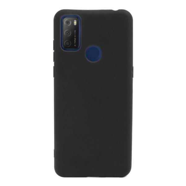 

Etui Jelly Mat do Alcatel 1S 3L 2021 cza+SZKŁO