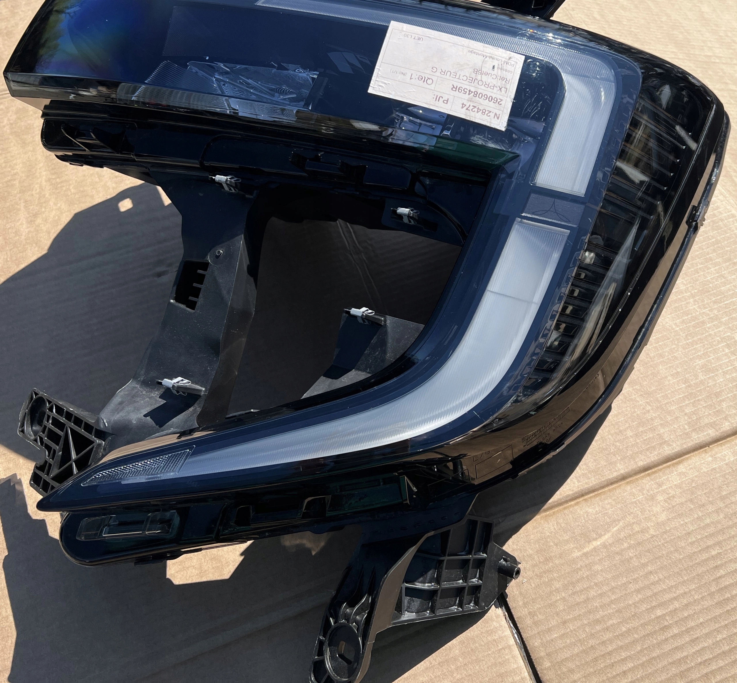 RENAULT MASTER 260608459R REFLEKTOR light front left complete original