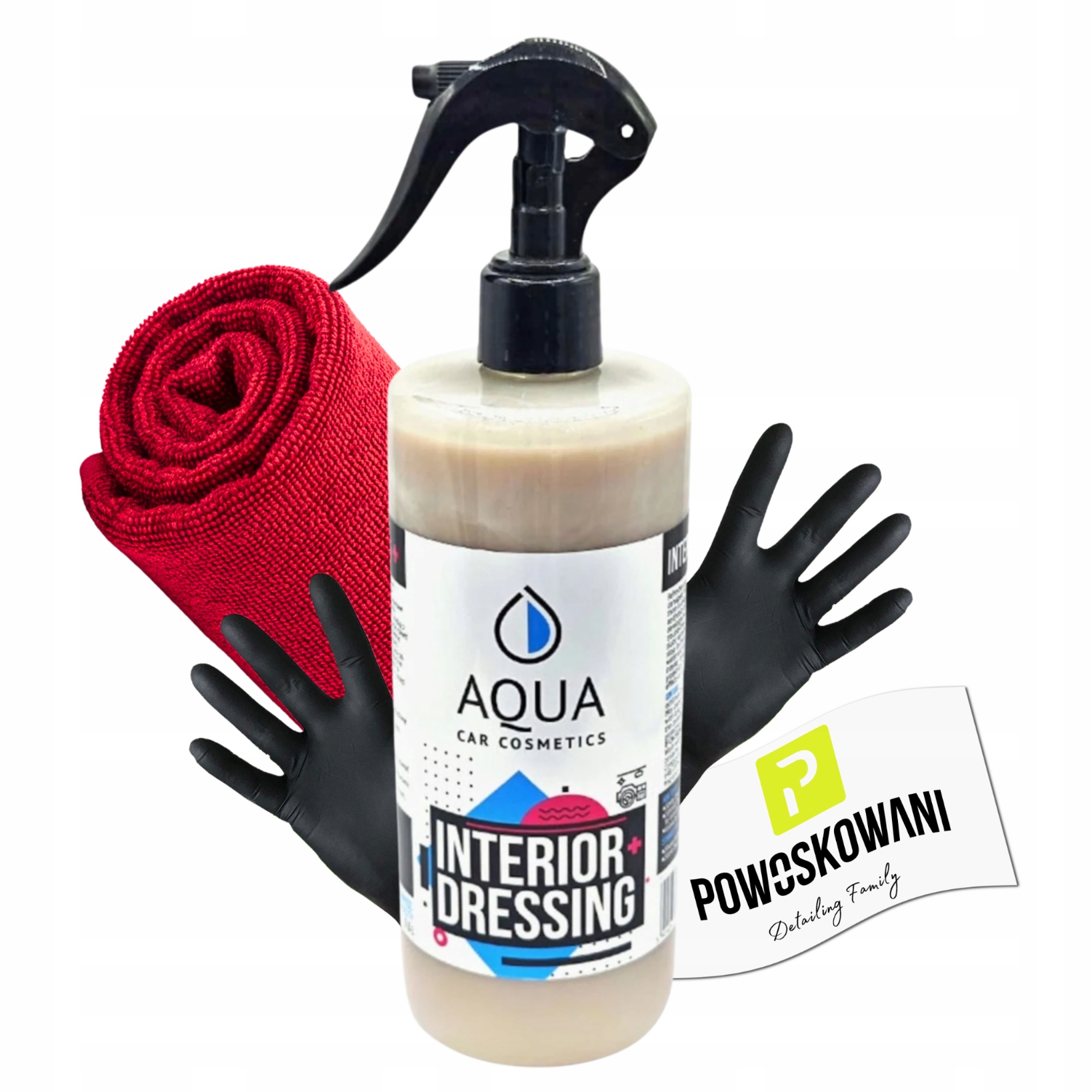Aqua Interior Dressing 500ml Satynowy Środek Do Pielęgnacji Plastików