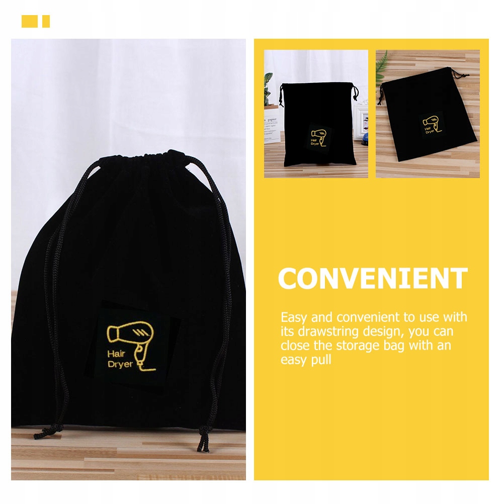 NARZĘDZIA DO STYLIZACJI WŁOSÓW TORBA DO PRZECHOWYWANIA SUSZARKI SZnurek Kod producenta 14639296