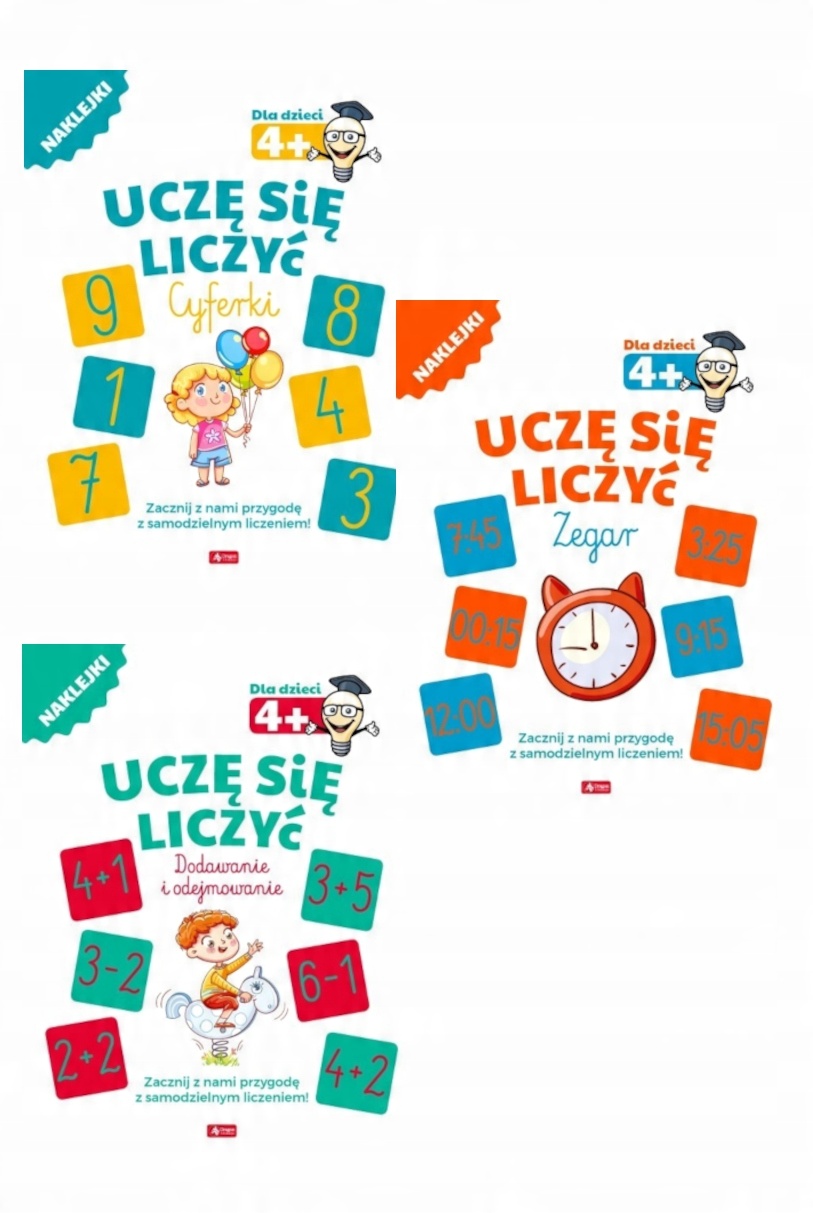 

Uczę się liczyć Zestaw 3w1