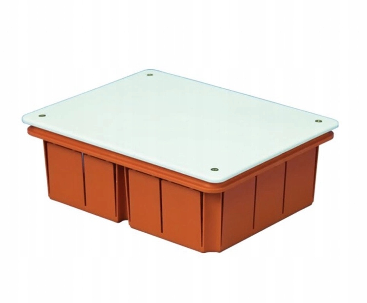 

Puszka podtynkowa z białą pokrywą 195x153 x70mm