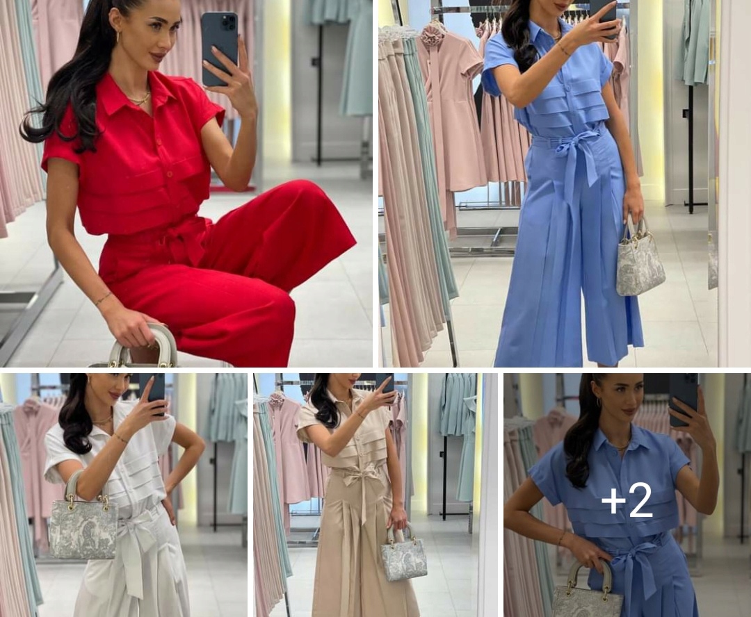 Kalhoty Culottes Bílé Viskóza Len 0962 Lalous vel.S
