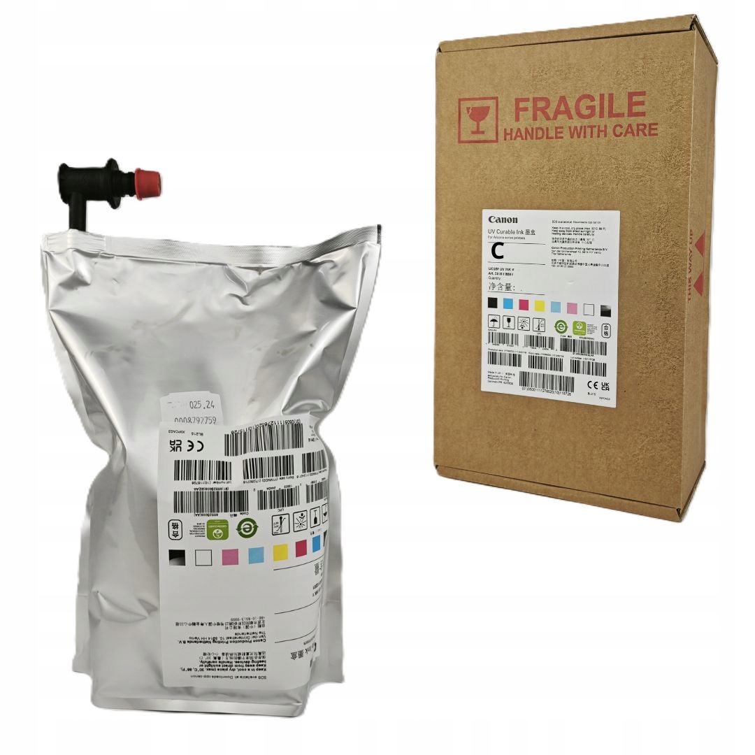 Inkoust Canon IJC357 Uv Ink Cyan 3 l pro Arizonu 1340XT 1360 Gt/xt 1380 Gt/xt