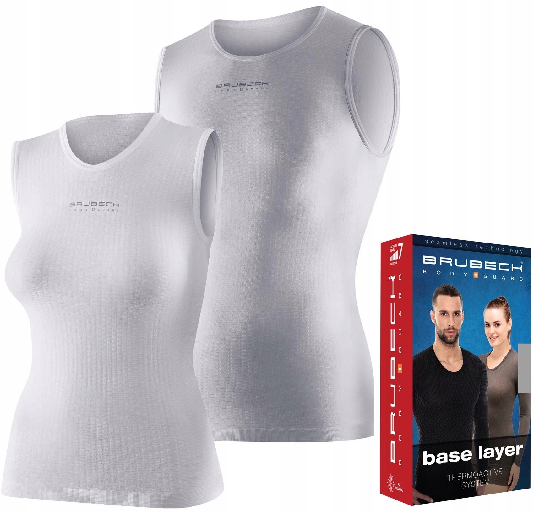 BRUBECK Koszulka NA ROWER ODDYCHAJĄCA Z SIATKI Potówka kolarska -2XL Materiał dominujący polipropylen