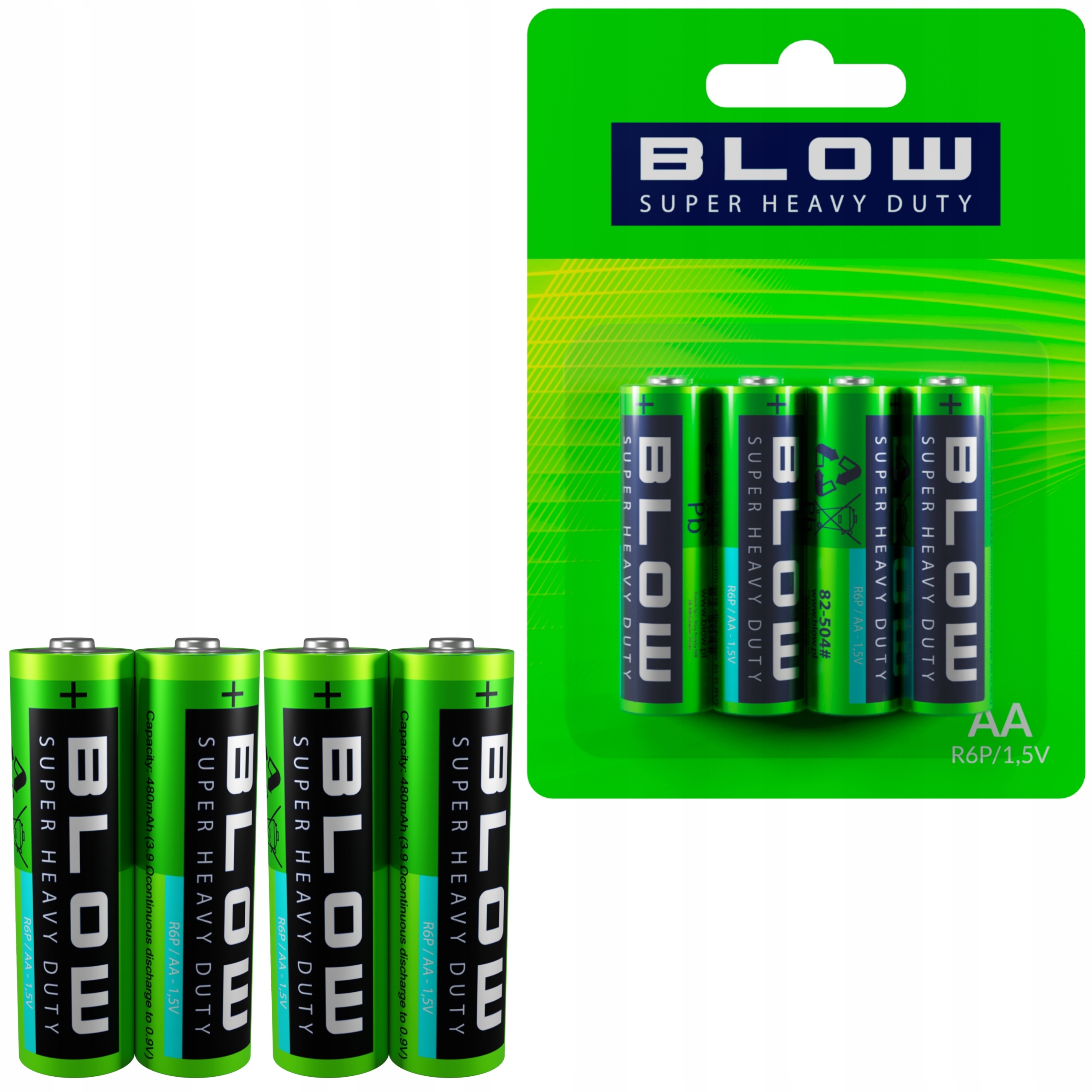 Bateria alkaliczna Blow AA (R6) 4 szt.