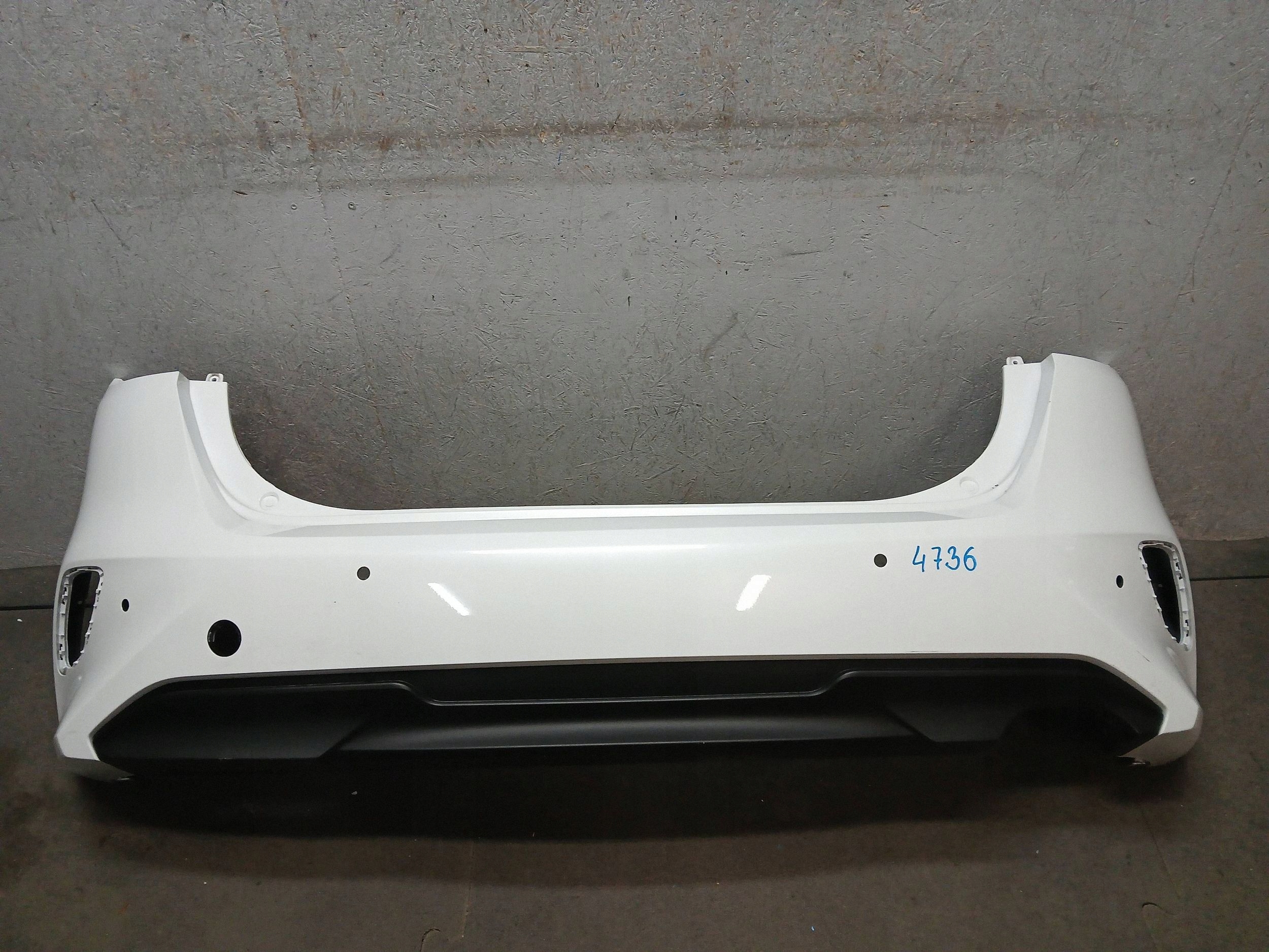 bumper rear part KIA CEED III 3 LIFT HB 21