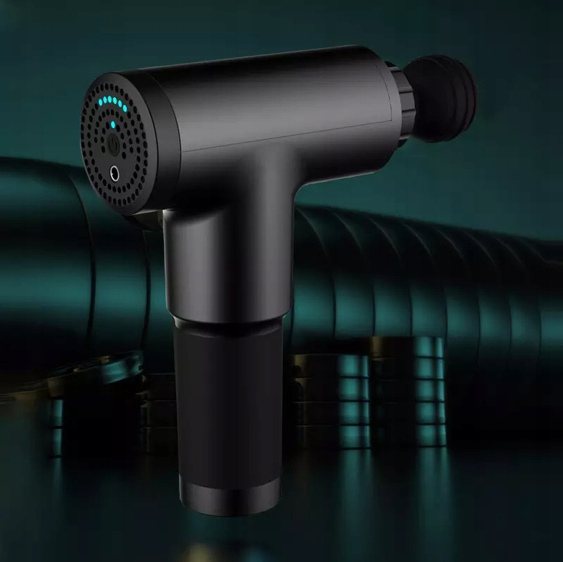 PISTOLET DO MASAŻU MASAŻER DO PLECÓW CIAŁA MASSAGE GUN Moc 100 W