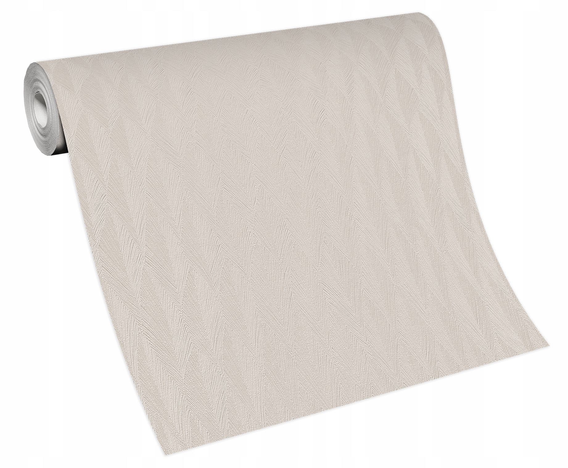 TAPETA TAPETY 3D BEŻ GLAMOUR LIŚCIE FLIZELINA Szerokość produktu 53 cm