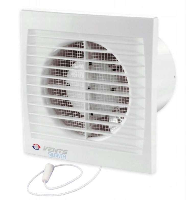 Ventilátor fi 150 mm tichý Silenta-s Vypnuto provázkový