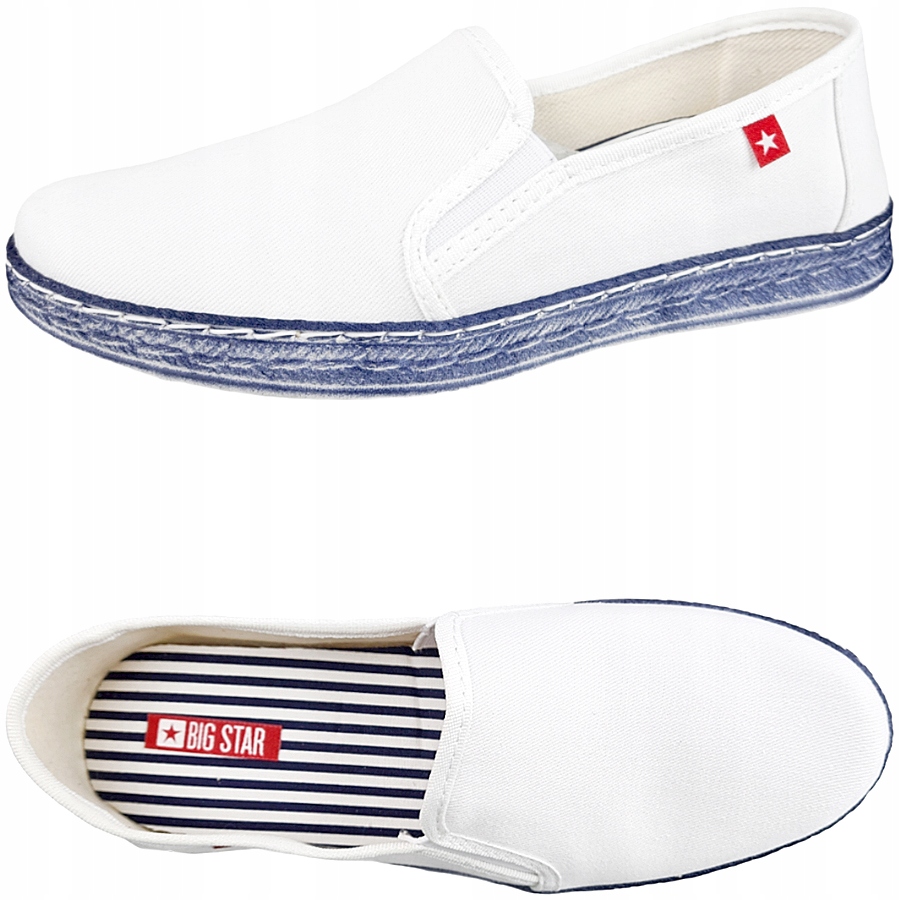 

Espadryle damskie Big Star białe HH276012 37