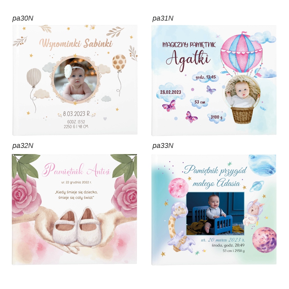 Album dziecka Moja historia książka Nadruk zdjęcia Gatunek Rodzina, ciąża, wychowanie