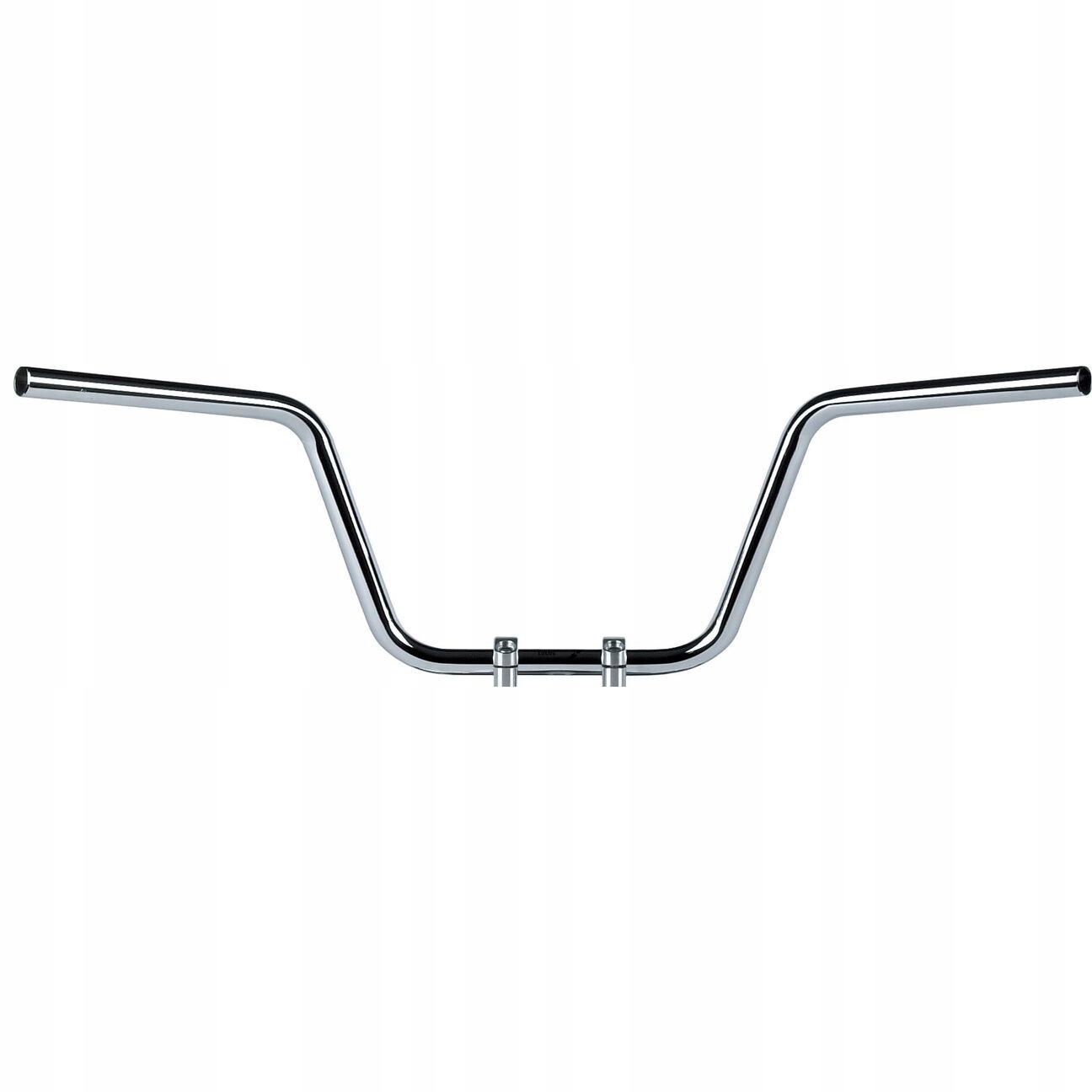 KIEROWNICA MOTOCYKLOWA STALOWA 25MM WYSOKA CHROM