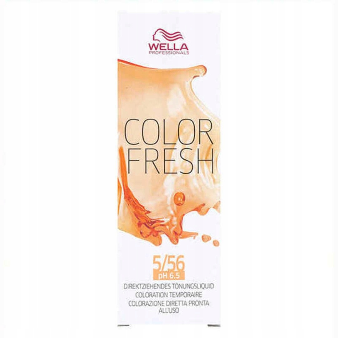 Polopermanentní barvení Color Fresh Wella N 5.56 (75 ml)